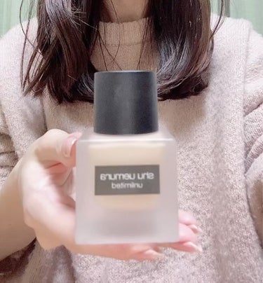 アンリミテッド ラスティング フルイド/shu uemura/リキッドファンデーションを使ったクチコミ（5枚目）