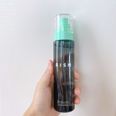 エニウェイ ローション グリーンシトラスの香り/RISM/ミスト状化粧水の動画クチコミ4つ目