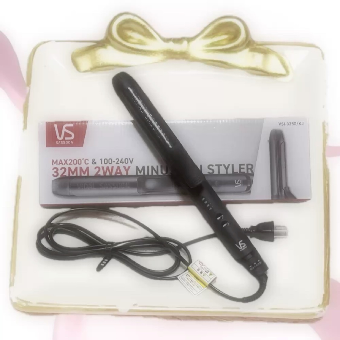 マイナスイオン２WAYアイロン VSI-3250/VIDAL SASOON (美容家電)/その他ヘアアイロンの動画クチコミ3つ目