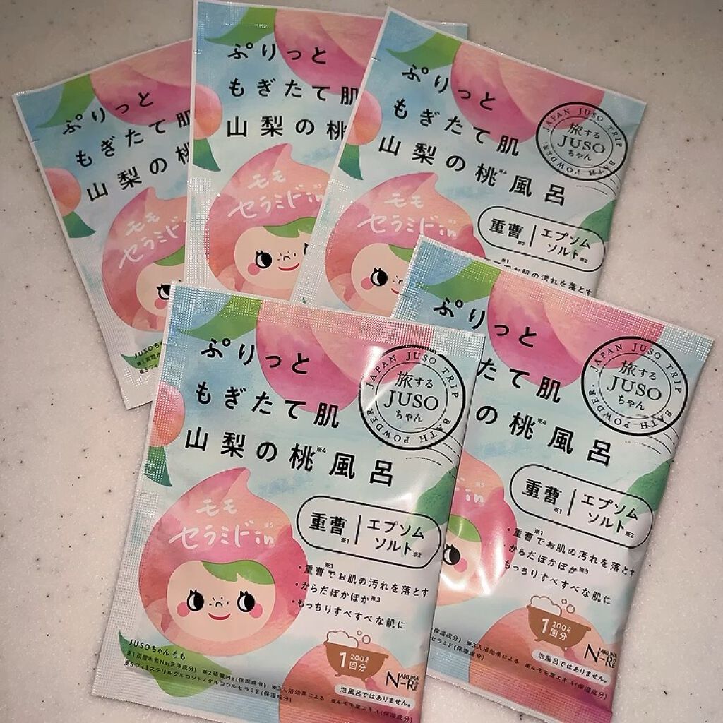 JUSO BATH POWDER/旅するJUSO/炭酸系入浴剤の人気ショート動画