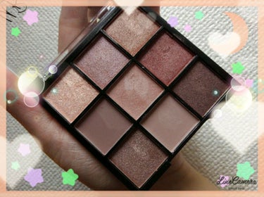 UR GLAM　BLOOMING EYE COLOR PALETTE/U R GLAM/パウダーアイシャドウを使ったクチコミ（3枚目）