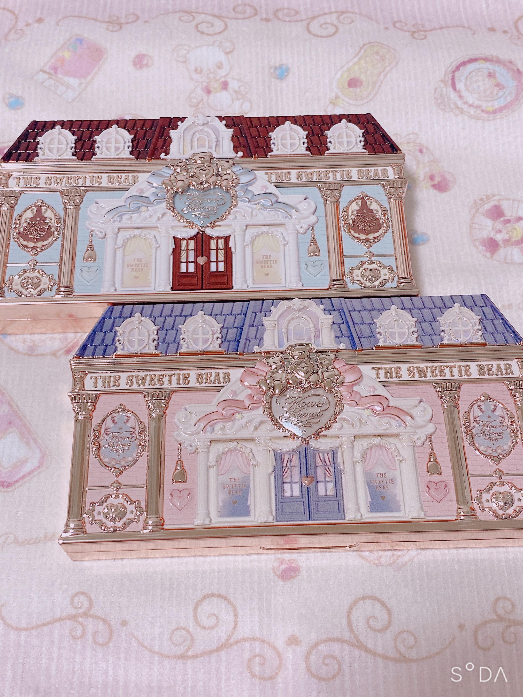 スウィーティーベア コレクション アイシャドウパレット/FlowerKnows/アイシャドウパレットを使ったクチコミ（1枚目）