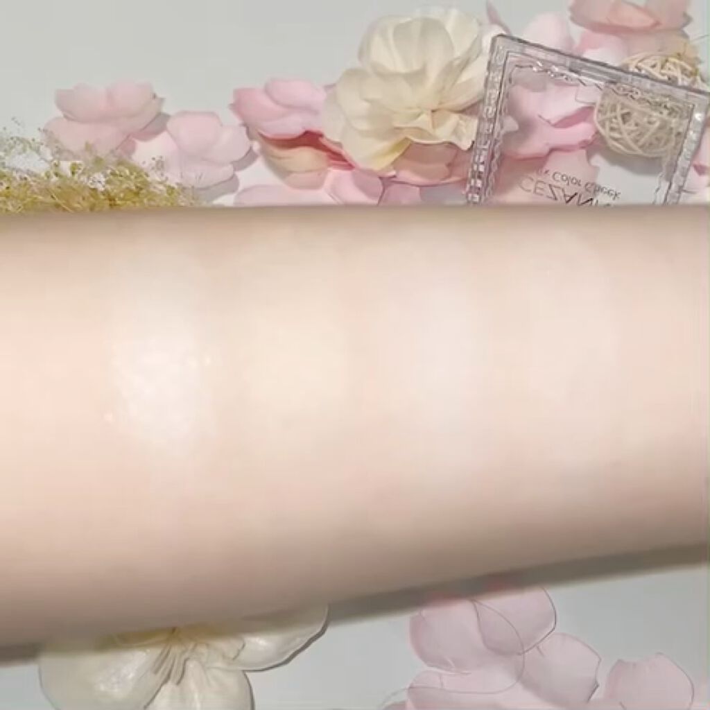 ミックスカラーチーク/CEZANNE/パウダーチークを使ったクチコミ（3枚目）