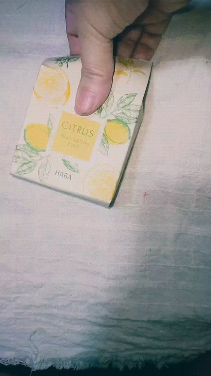 絹泡石けん/HABA/洗顔石鹸を使ったクチコミ(1枚目)