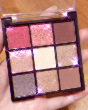 UR GLAM　BLOOMING EYE COLOR PALETTE/U R GLAM/パウダーアイシャドウを使ったクチコミ（2枚目）