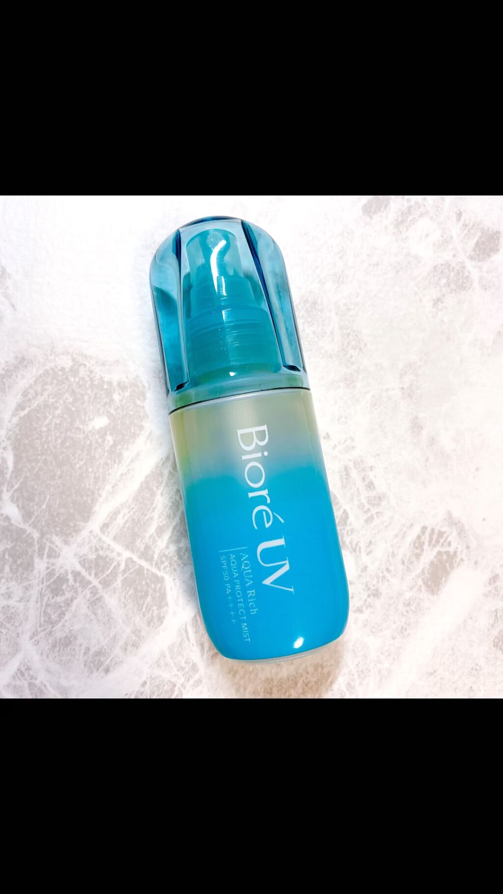 ビオレUV アクアリッチ アクアプロテクトミスト/ビオレ/日焼け止めミスト・スプレーを使ったクチコミ（1枚目）