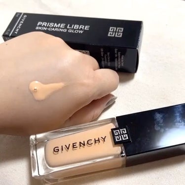 プリズム・リーブル・スキンケアリング・グロウ 2-W110/GIVENCHY/リキッドファンデーションを使ったクチコミ（1枚目）