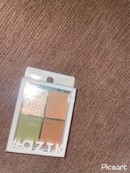 4色アイシャドウパレット/aZTK/アイシャドウパレットを使ったクチコミ(1枚目)
