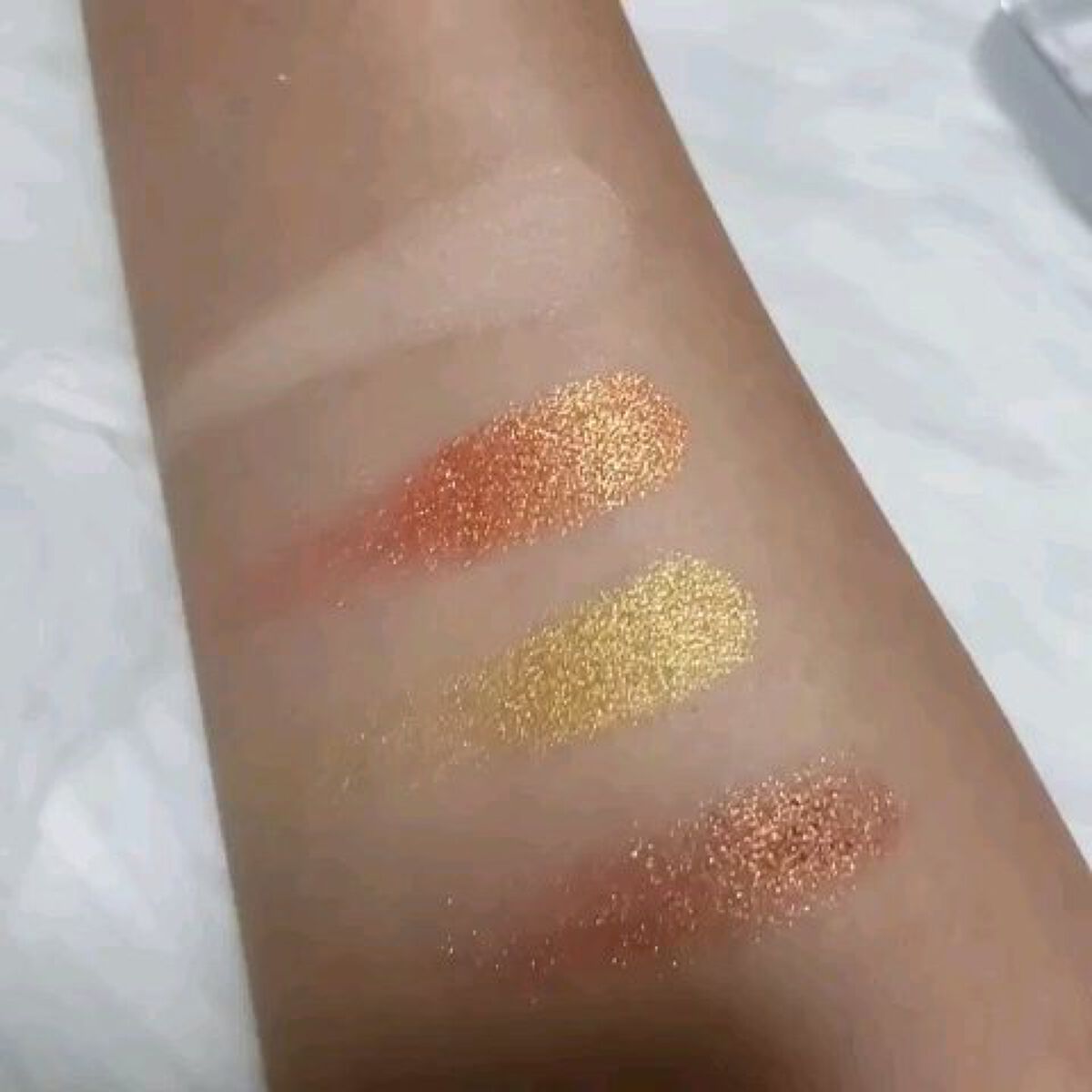 SIXPLUS 4色アイシャドウ #03サンセットブラウン/SIXPLUS/アイシャドウパレットを使ったクチコミ（2枚目）