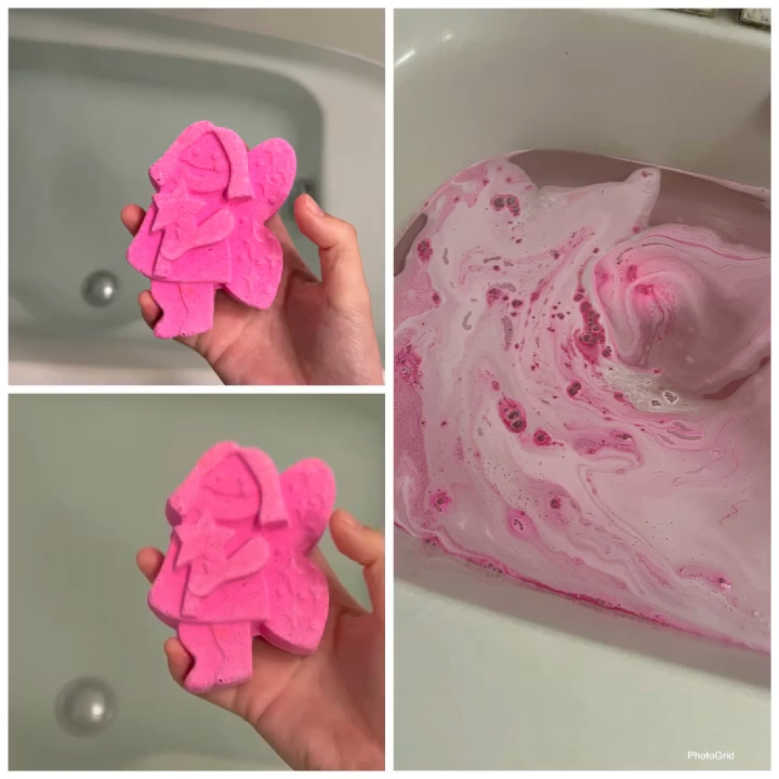 グルービーフェアリー（バスボム）/ラッシュ/炭酸系入浴剤を使ったクチコミ（1枚目）