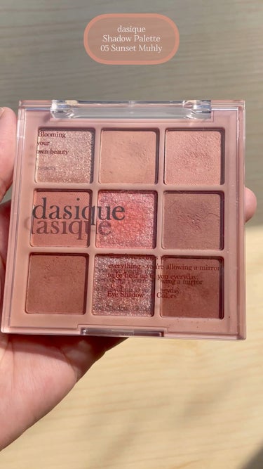 ❀* ❀。. ✿ * ❀ ｡* ❀ ❀ * .❀ ｡ ✿ * ❀ ❀ ｡ ✿ *  。 ° 。 ❀

❁ dasique
Shadow Palette
05 Sunset Muhly

秋の夕焼けのよう