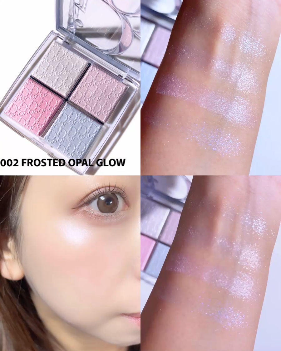 ディオール バックステージ フェイス グロウ パレット/Dior/ハイライトを使ったクチコミ（3枚目）