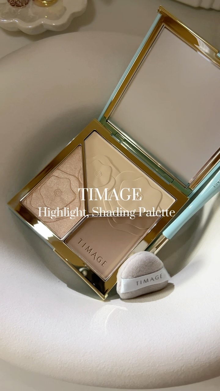ハイライトシェーディングパレット/TIMAGE/パウダーハイライトの人気ショート動画
