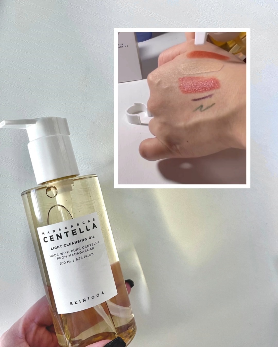 センテラ ライトクレンジングオイル/SKIN1004/オイルクレンジングを使ったクチコミ（2枚目）