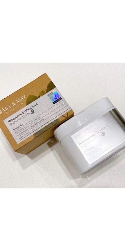 ナイアシンアミドビタミンC ブライトニングマスク/MARY&MAY/シートマスク・パックの人気ショート動画