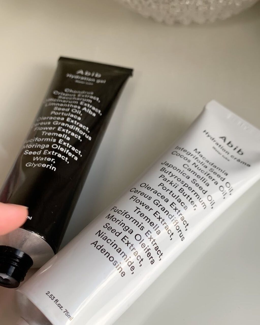 HYDRATION GEL WATER TUBE/Abib /フェイスクリームを使ったクチコミ（3枚目）