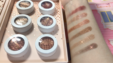 チェイシング レインボーズ アイシャドウ パレット/ColourPop/アイシャドウパレットの動画クチコミ1つ目