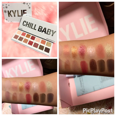 クリスマスホリデーコレクション/Kylie Cosmetics/アイシャドウパレットを使ったクチコミ（1枚目）