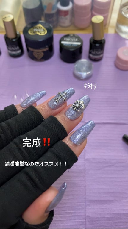 ジェルネイル(ライト対応)/セリア/ジェルネイルの人気ショート動画