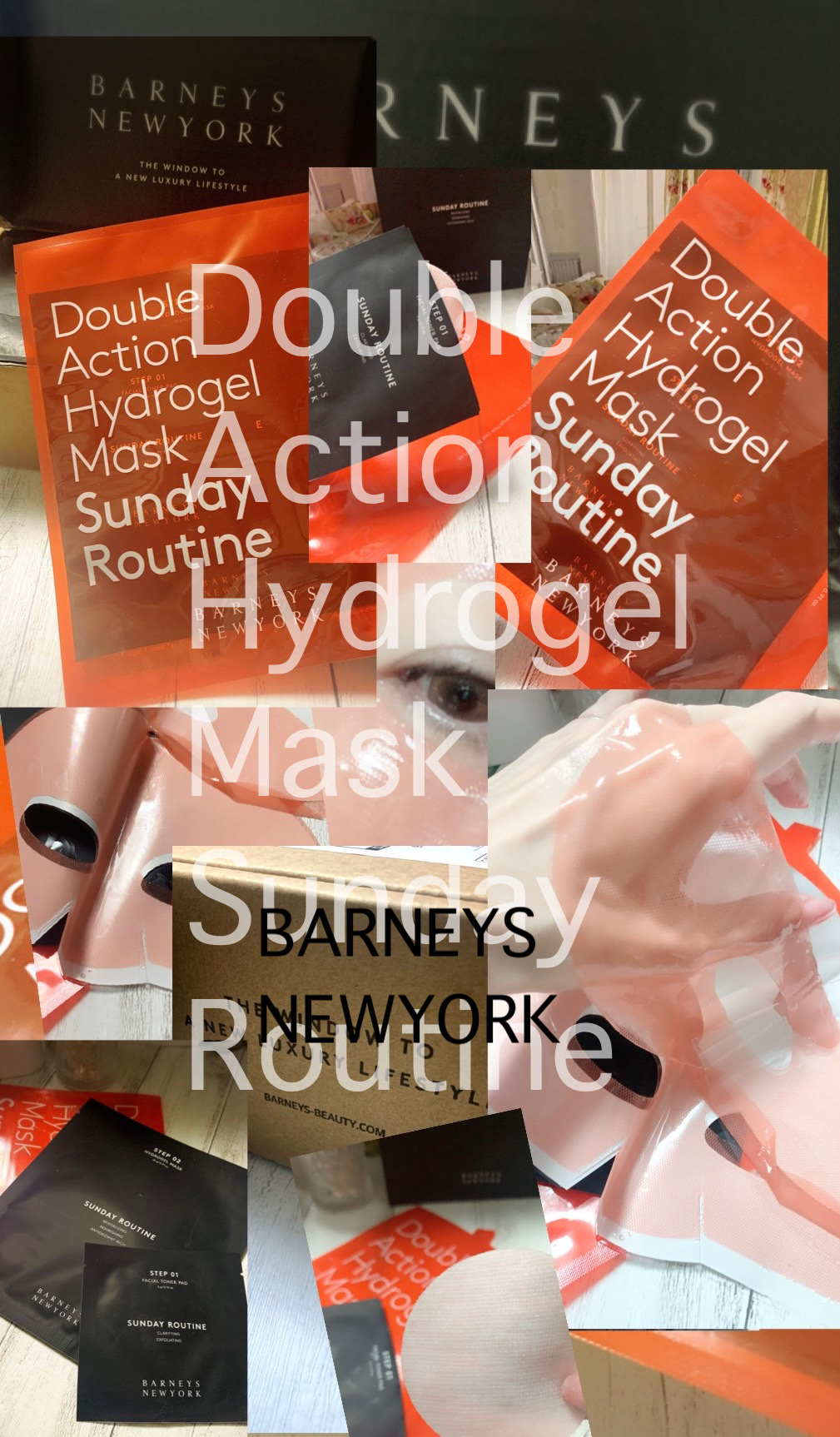 ダブルアクションハイドロゲルマスク/BARNEYS NEW YORK BEAUTY/シートマスク・パックを使ったクチコミ（1枚目）