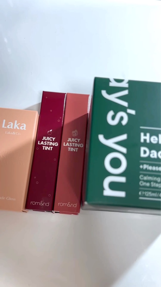 ジューシーラスティングティント/rom&nd/リップティントを使ったクチコミ（1枚目）