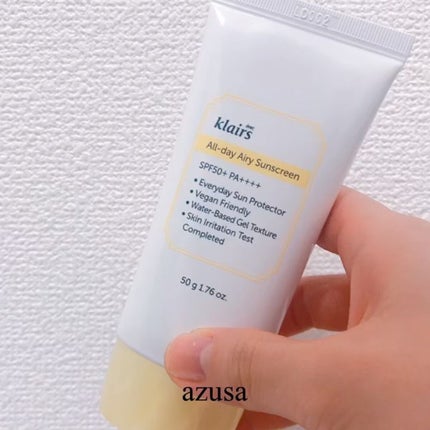 All-day エアリーサンスクリーン50g/Klairs/日焼け止めクリームを使ったクチコミ(4枚目)