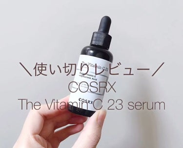  - 
使い切りレビュー🤍

COSRX
ザ・ビ