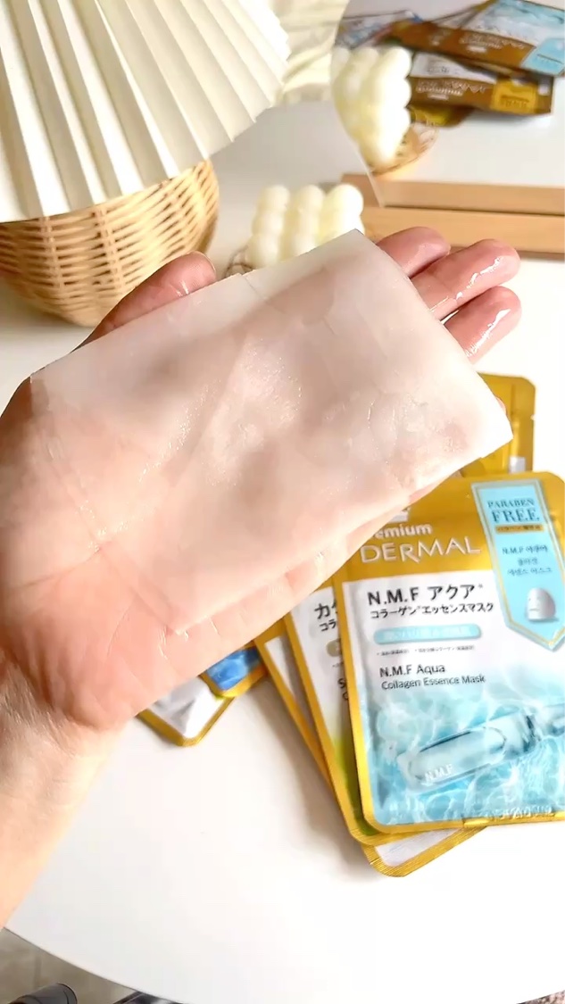 Premium コラーゲンエッセンスマスク/Dermal/シートマスク・パックを使ったクチコミ（3枚目）