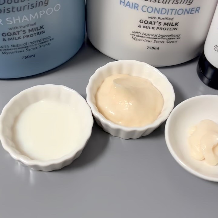 レイヴィー ダブルモイスチャー ヘアシャンプー GM／ヘアコンディショナー GM フルーティ＆フローラルな香り/Leivy/市販シャンプーを使ったクチコミ（2枚目）