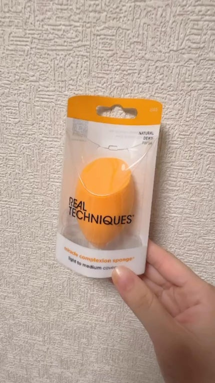 Miracle Complexion Sponge/Real Techniques/パフ・スポンジの人気ショート動画