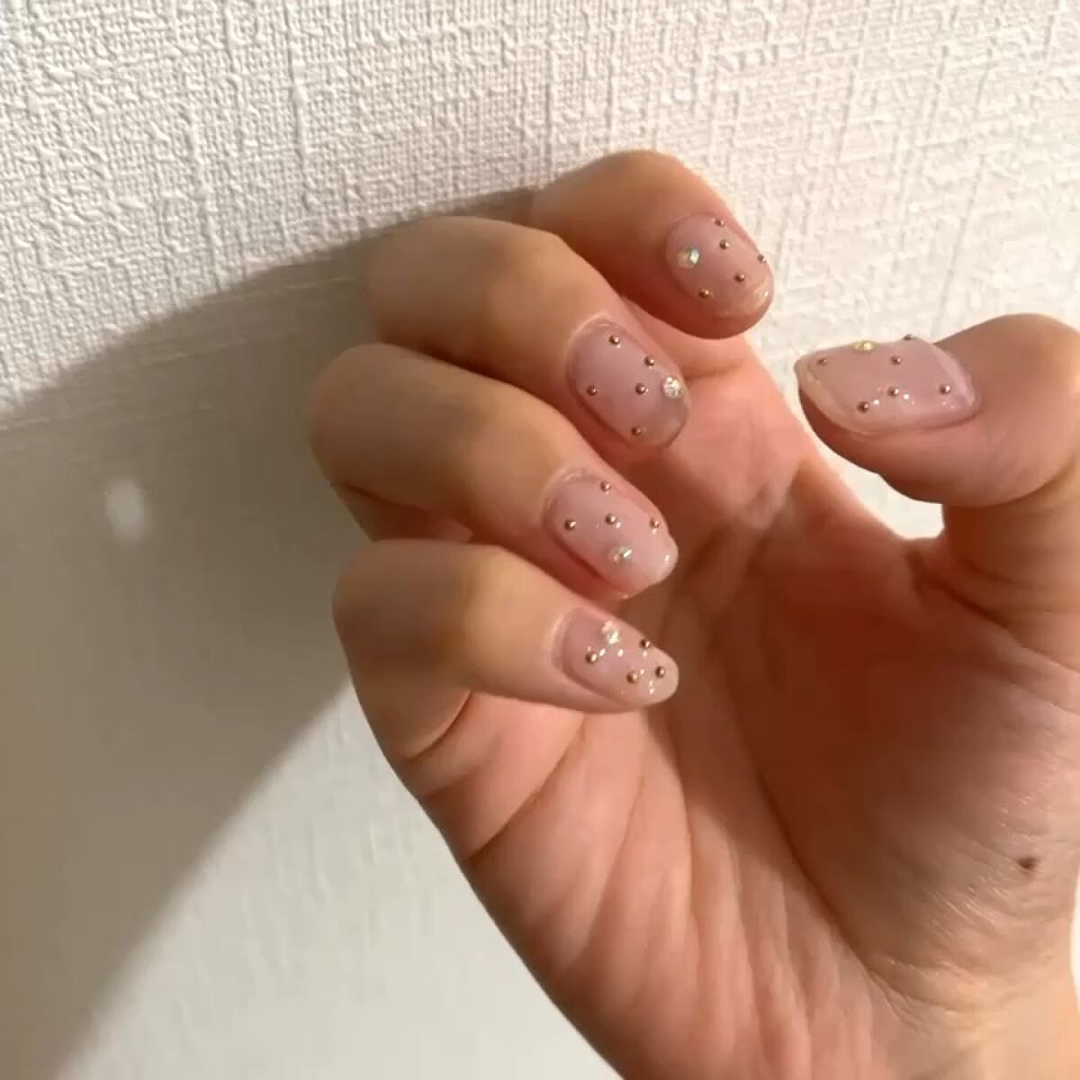 #ジェルネイル,#ネイル,#水滴ネイル,#キラキラネイル,#秋ネイル,#夏ネイル,#サマーネイルのネイルデザイン