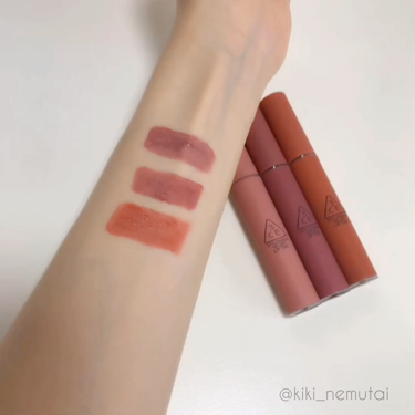 3CE VELVET LIP TINT/3CE/口紅を使ったクチコミ（2枚目）