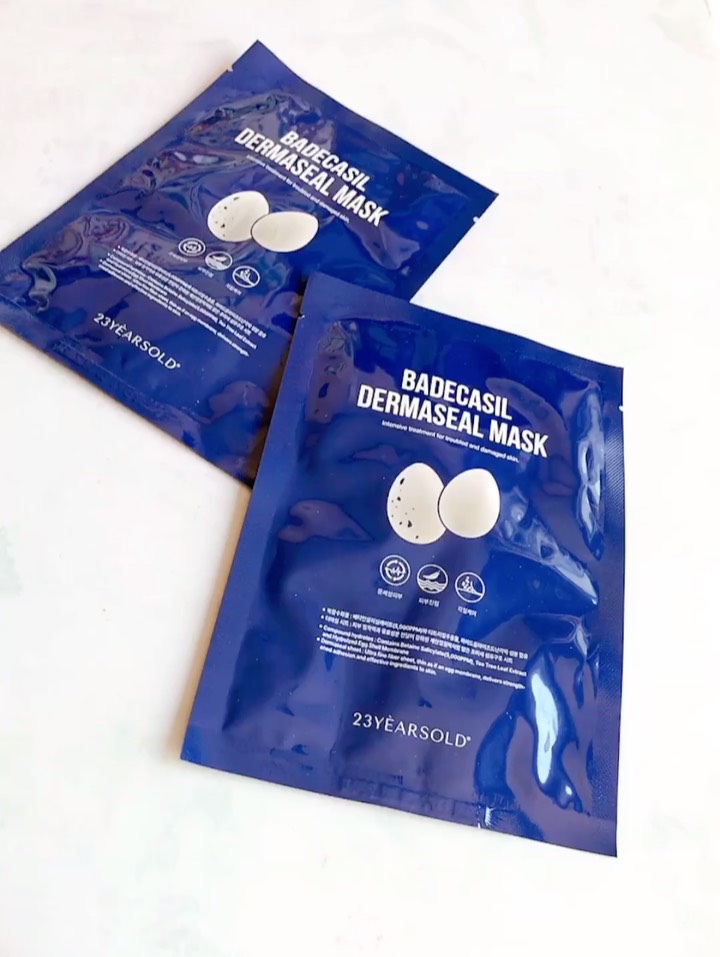 BADECASIL DERMASEAL MASK/23years old/シートマスク・パックを使ったクチコミ（2枚目）