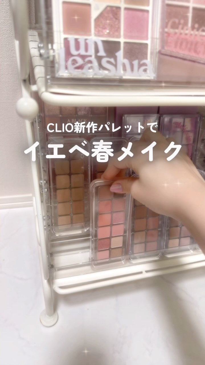 プロ アイ パレット エアー/CLIO/アイシャドウパレットの動画クチコミ1つ目