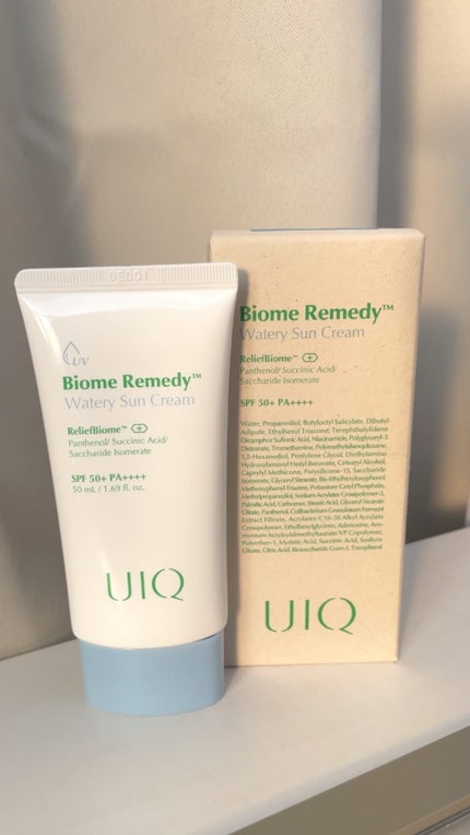 バイオームレメディ ウォータリーサンクリーム/UIQ/日焼け止めクリームの人気ショート動画