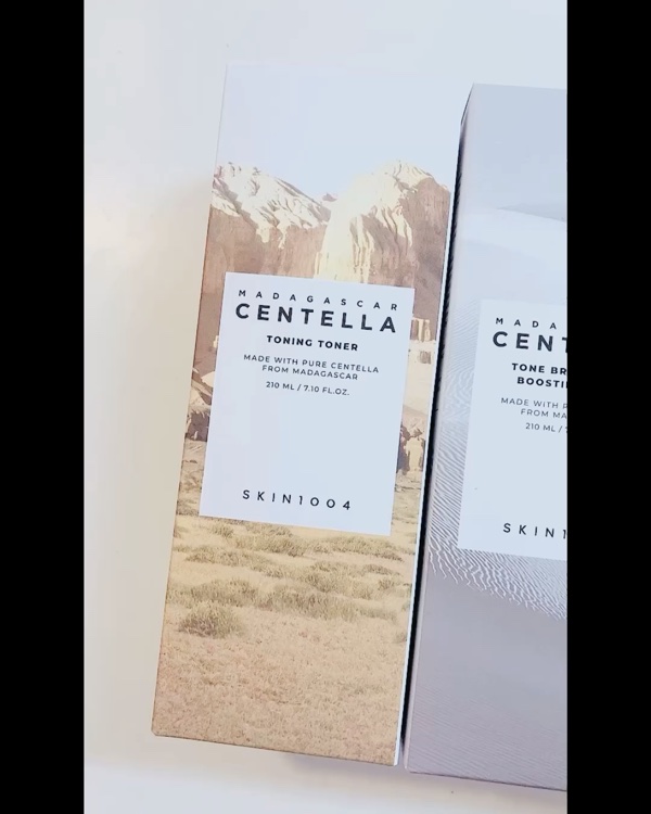 センテラ トーニングトナー/SKIN1004/化粧水の動画クチコミ3つ目