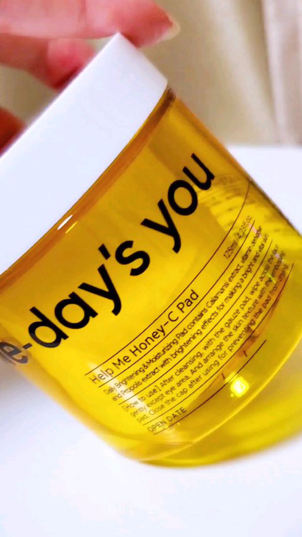 ヘルプミー! ハニーCパッド/One-day's you/トナーパッドを使ったクチコミ（1枚目）