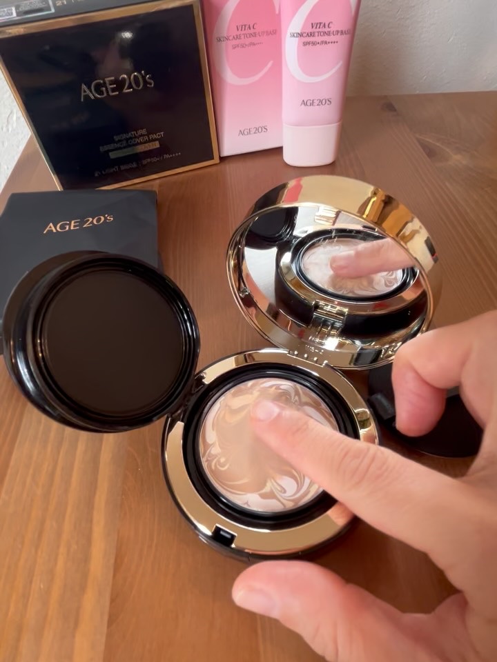 SIGNATURE ESSENCE COVER PACT　/AGE20’s/クリーム・エマルジョンファンデーションを使ったクチコミ（2枚目）