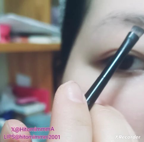 ダブルエンドアイブロウブラシ スマッジタイプ/ロージーローザ/メイクブラシを使ったクチコミ（3枚目）