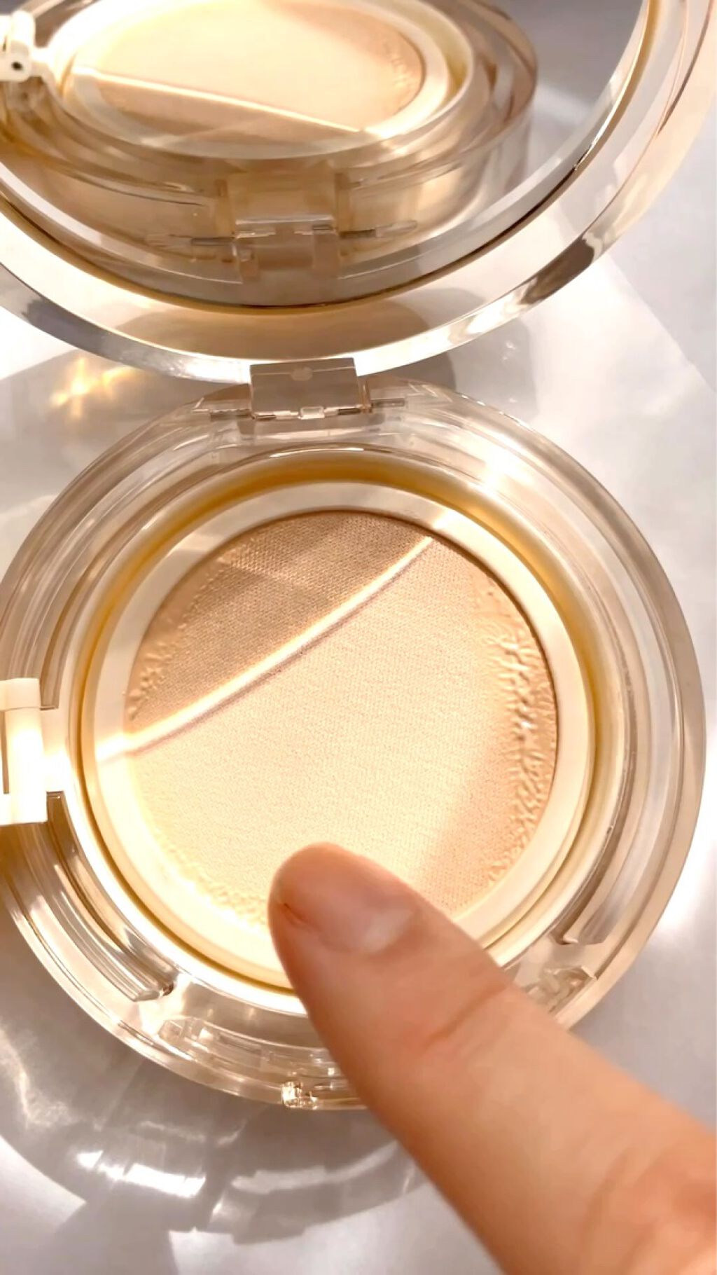 スキンチューンヴィーガンカバークッション/AMUSE/クッションファンデーションの動画クチコミ1つ目