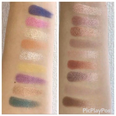 UR GLAM　BLOOMING EYE COLOR PALETTE/U R GLAM/アイシャドウパレットを使ったクチコミ（4枚目）