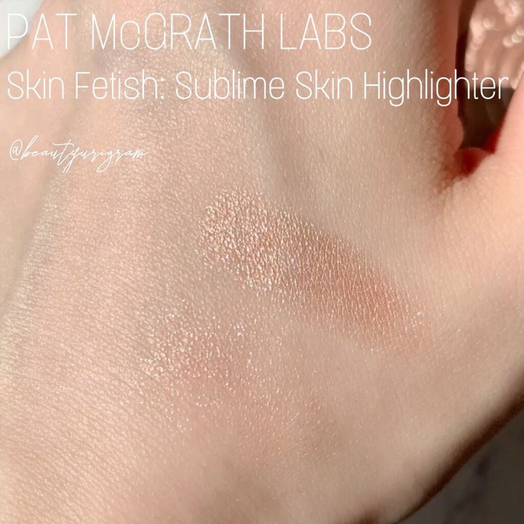 SKIN FETISH: SUBLIME SKIN HIGHLIGHTER/PAT McGRATH LABS/パウダーハイライトの動画クチコミ4つ目