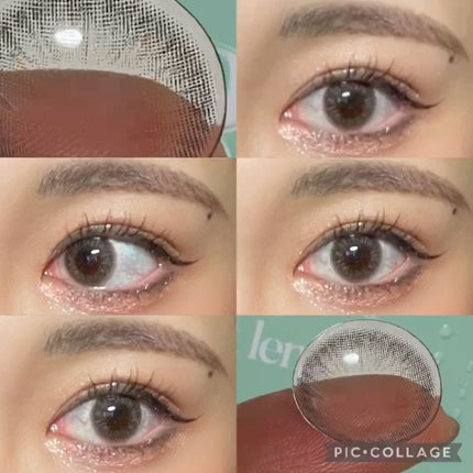 Rluuchy Oneday/Torico Eye./カラーコンタクトレンズを使ったクチコミ(2枚目)