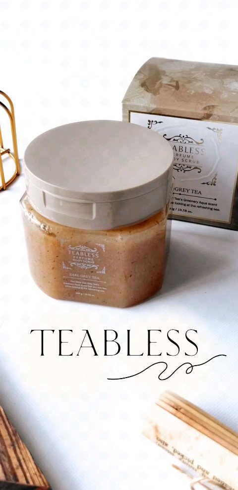 アールグレイティージャム ボディスクラブ/TEABLESS/ボディスクラブの動画クチコミ1つ目