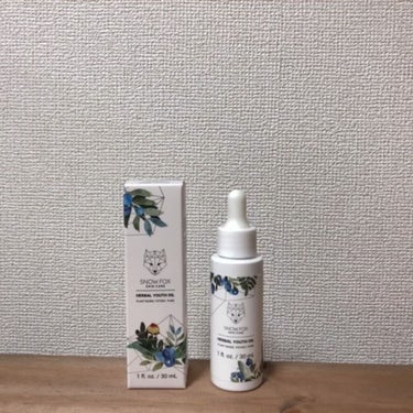 ハーバル ユース オイル/SNOW FOX SKINCARE/フェイスオイルを使ったクチコミ（2枚目）