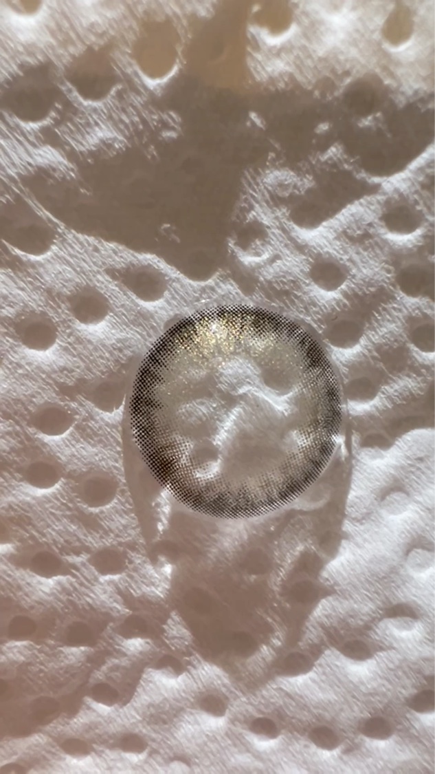 ヌンムルグレー/LENSME/カラーコンタクトレンズの動画クチコミ3つ目