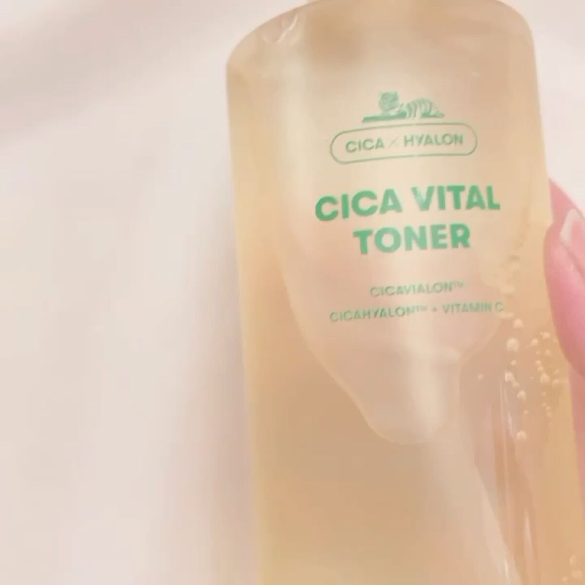 CICA ナイトリップマスク/VT/リップマスクを使ったクチコミ（3枚目）