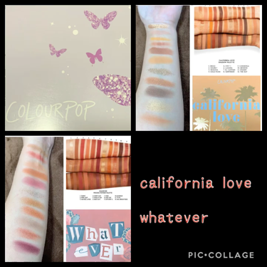 California Love/ColourPop/パウダーアイシャドウを使ったクチコミ（2枚目）