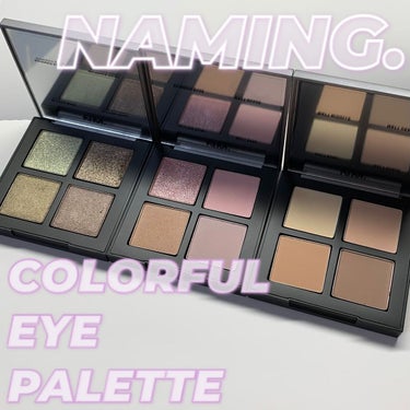 COLORFUL EYE PALETTE/NAMING./アイシャドウパレットを使ったクチコミ（1枚目）