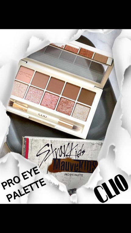 straykids限定カラープロアイパレット/CLIO/アイシャドウパレットの人気ショート動画